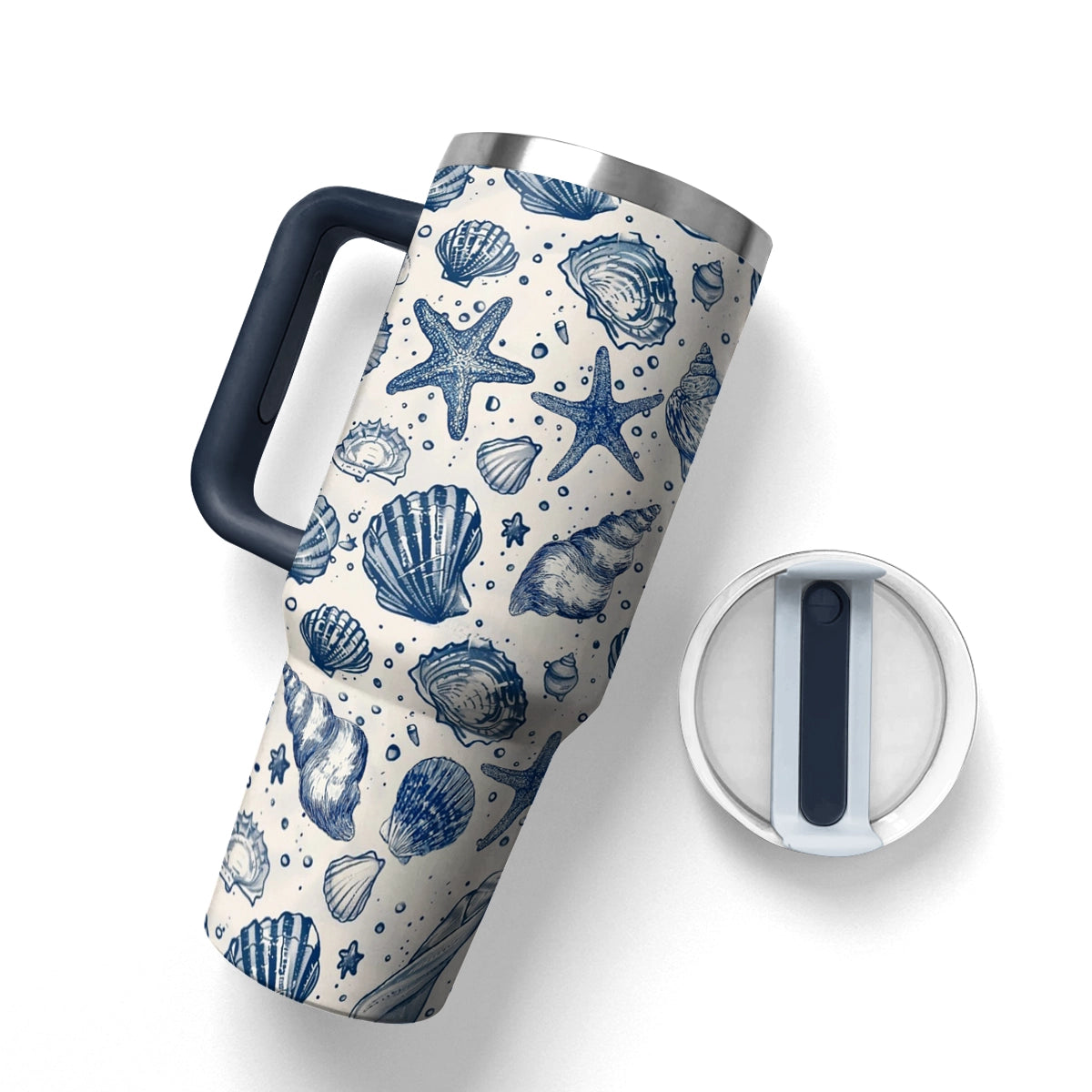 Shineful Tumbler Seashell Serenity