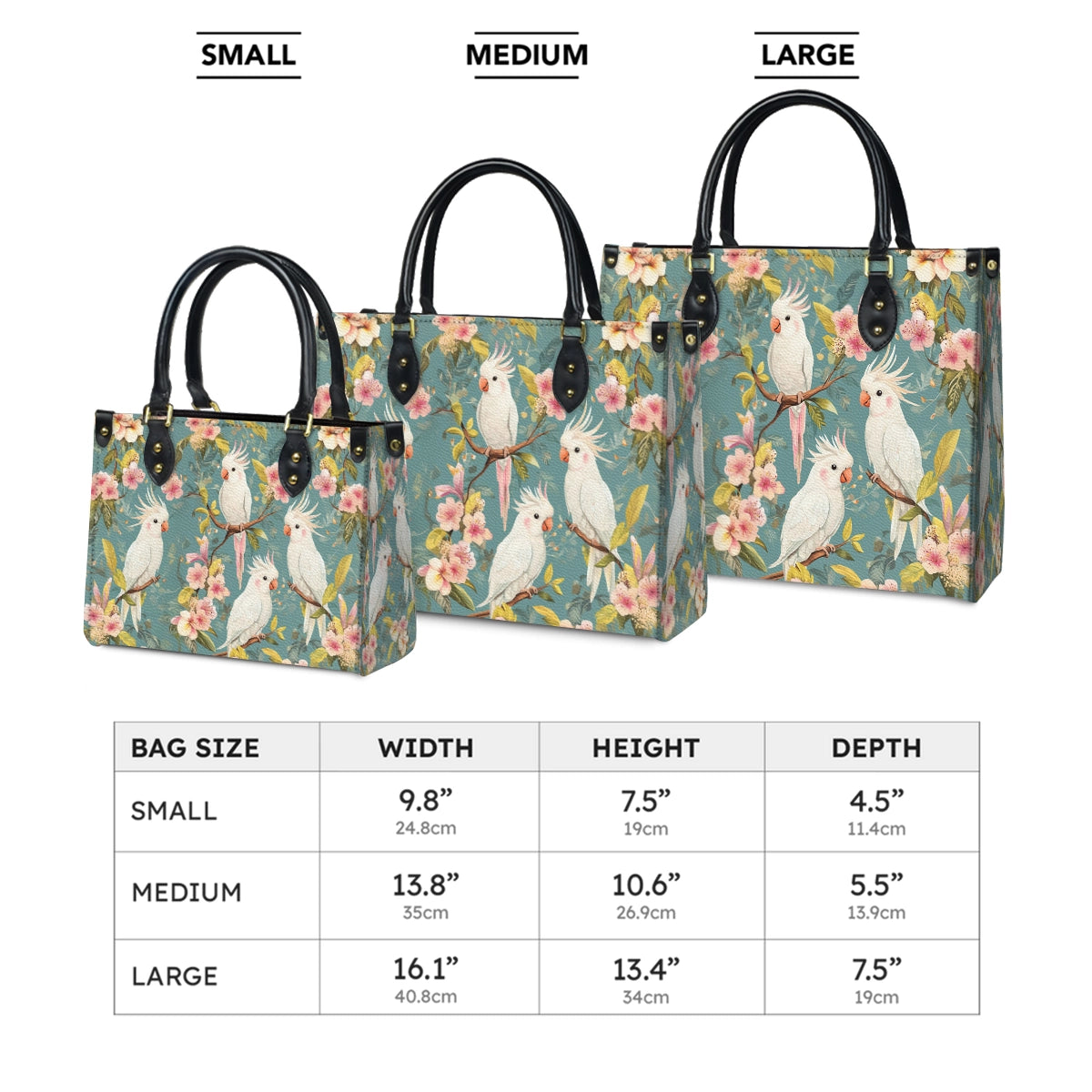 Shineful Leather Bag Spring Choir