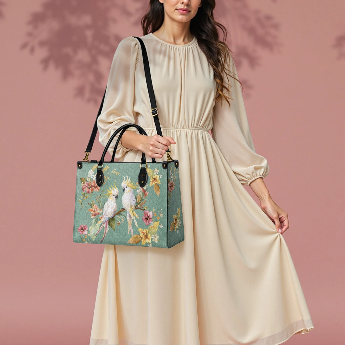 Shineful Leather Bag Golden Chorus