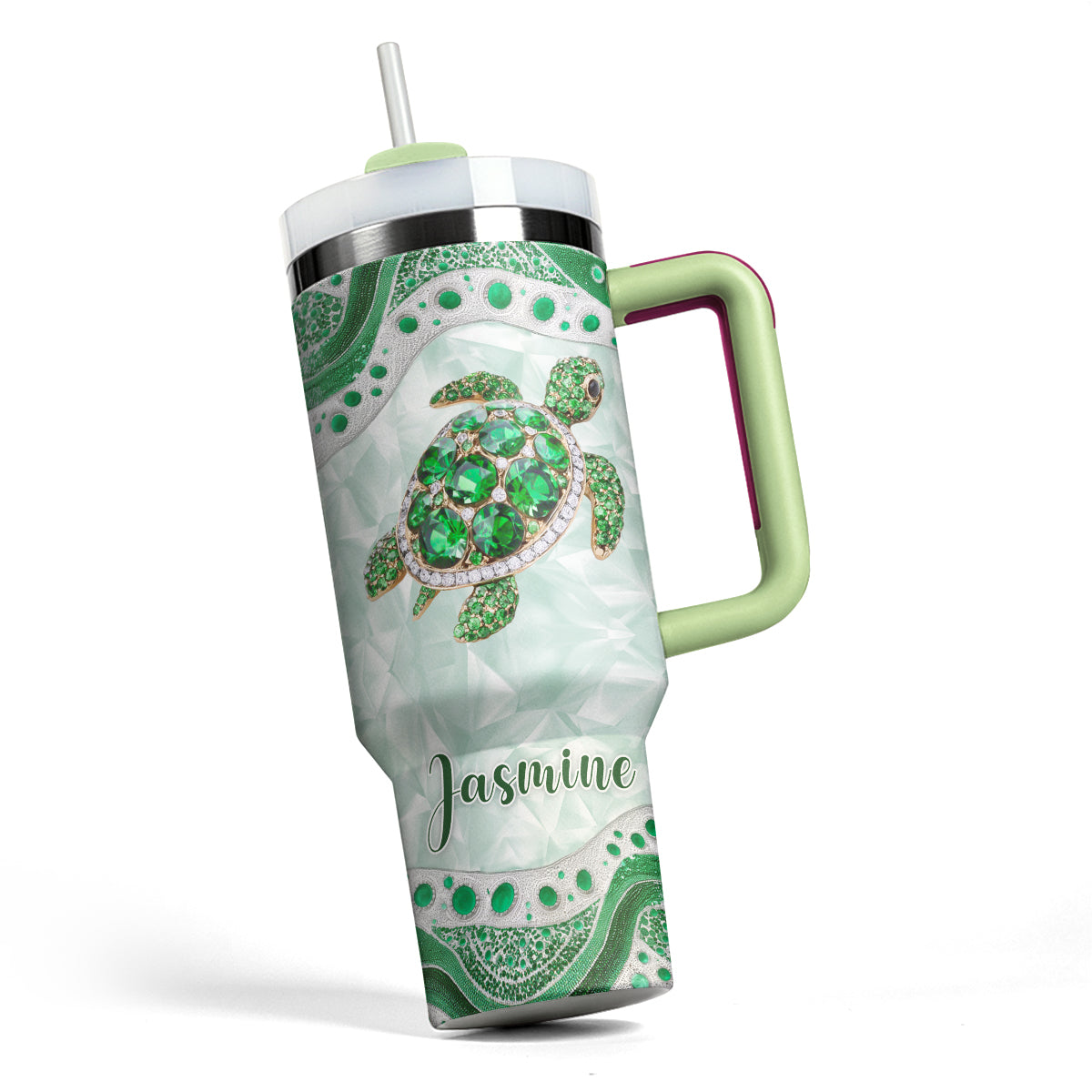 Shineful Tumbler Crystal Sea Turtle
