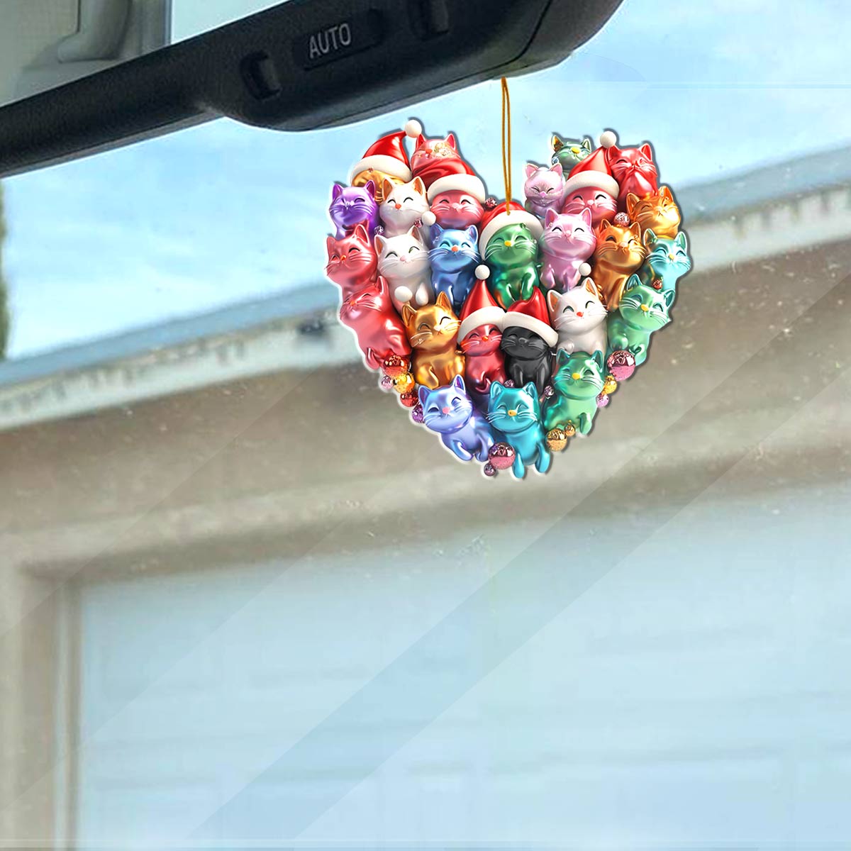 Shineful 2D Acrylic Ornament Cats In My Heart