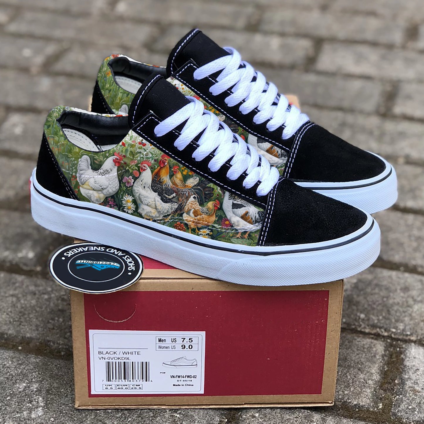 Shineful Sneakers Elegant Chicken