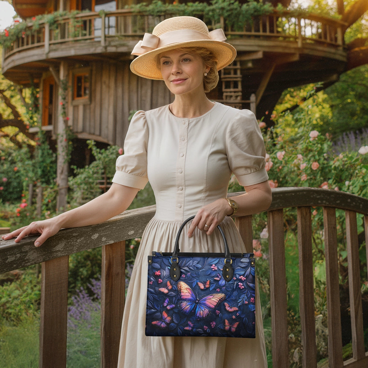 Shineful Leather Bag Twilight Monarch