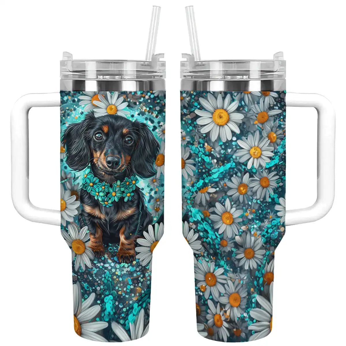 Shineful Tumbler Daisy Dachshund