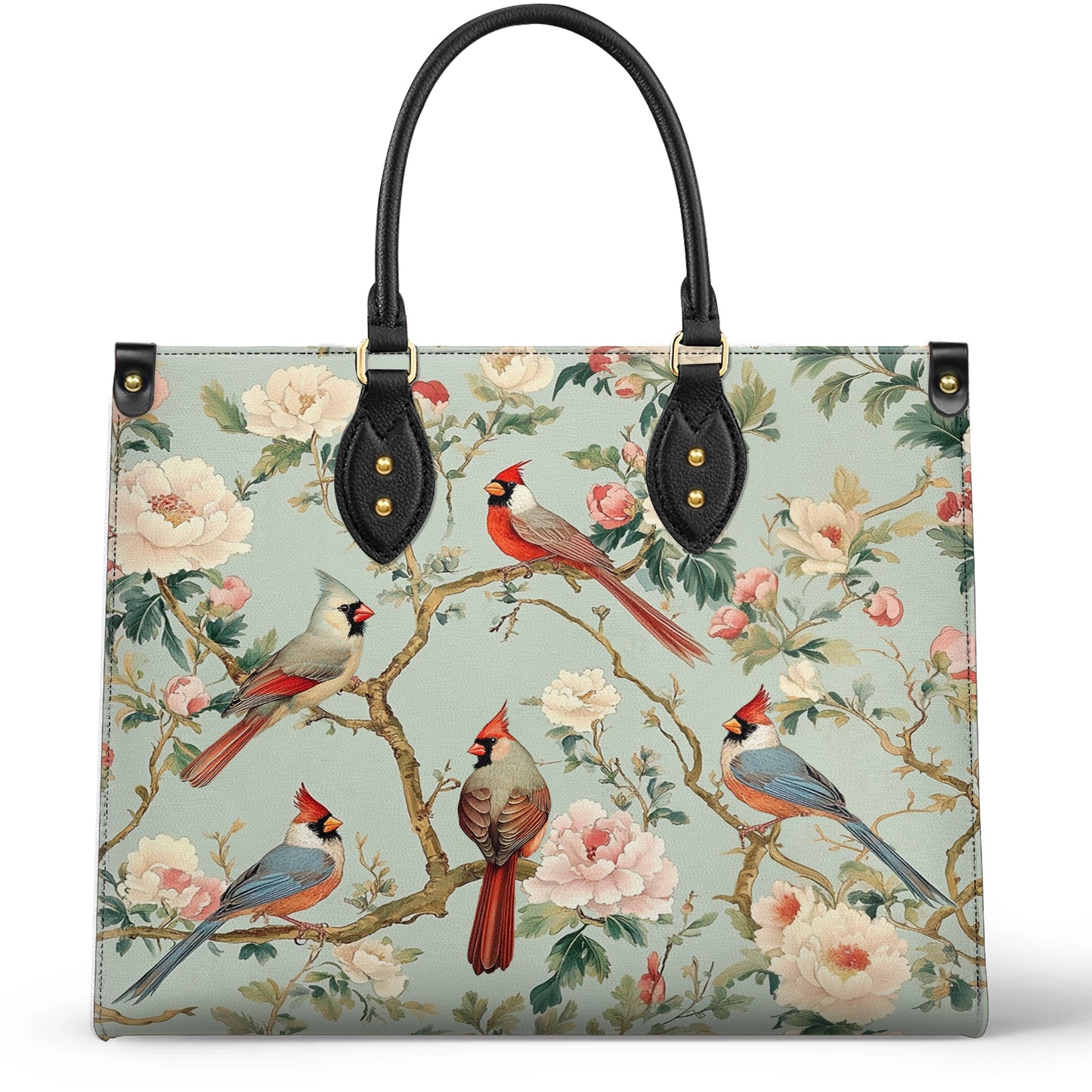 Shineful Leather Bag Cardinal Bloom