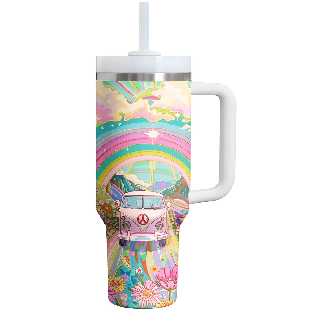 Hippie Tumbler Shineful Groovy Glider