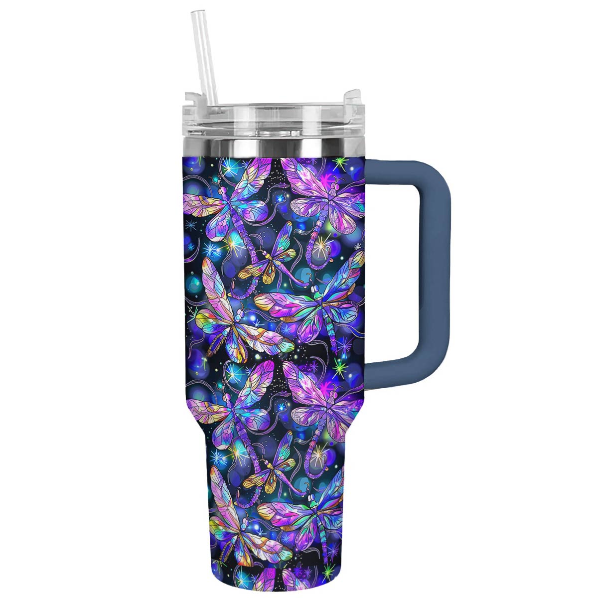 Shineful Tumbler Breathtaking Dragonflies
