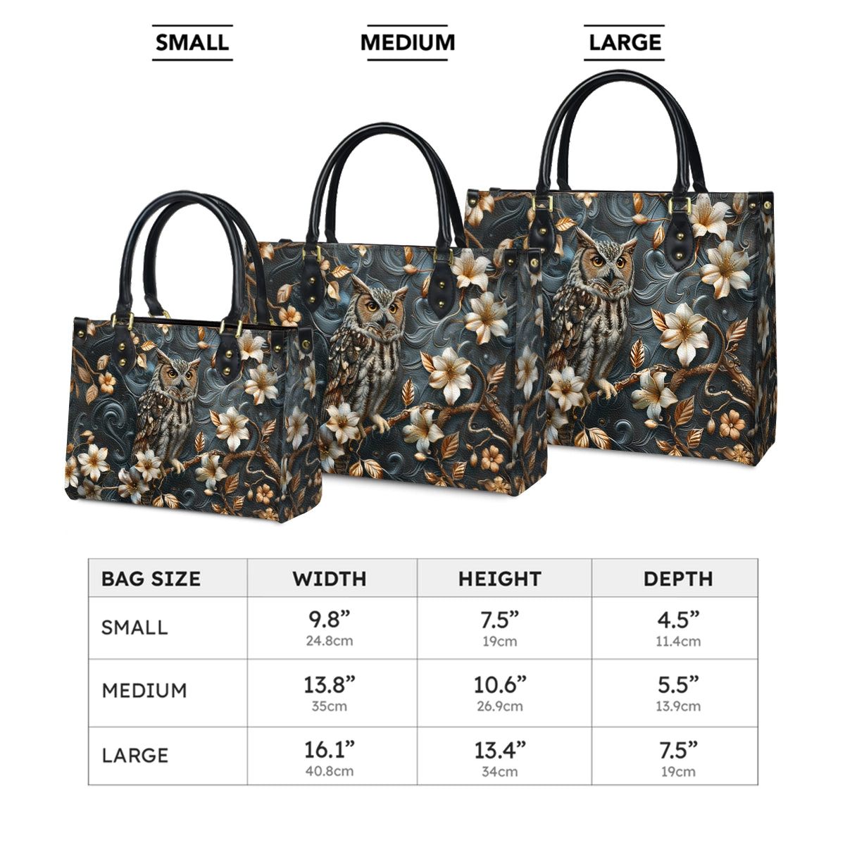 Shineful Nocturne Wisdom Leather Bag