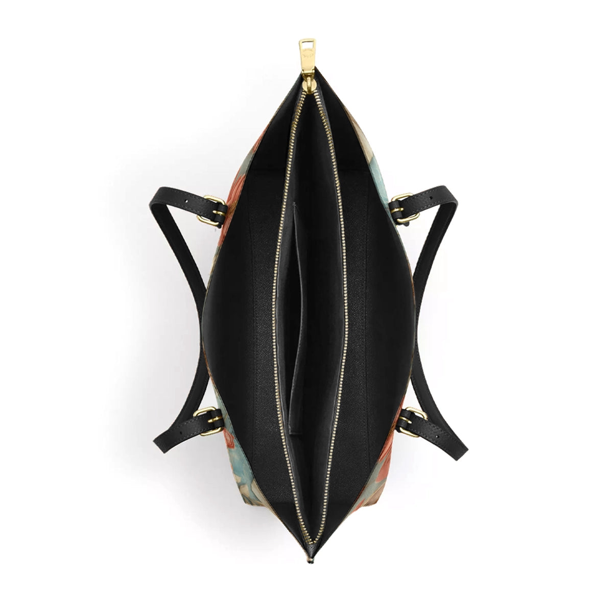 Shineful Leather Tote Bag - Macaw Majesty