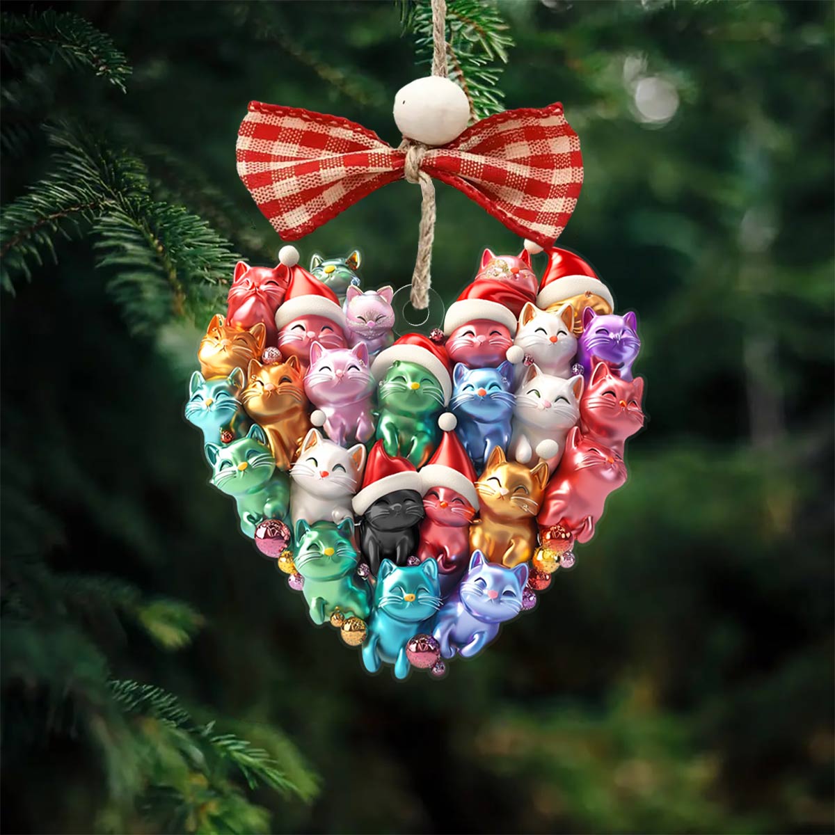 Shineful 2D Acrylic Ornament Cats In My Heart