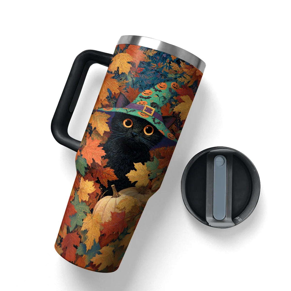 Shineful Tumbler Witchy Cat Autumn