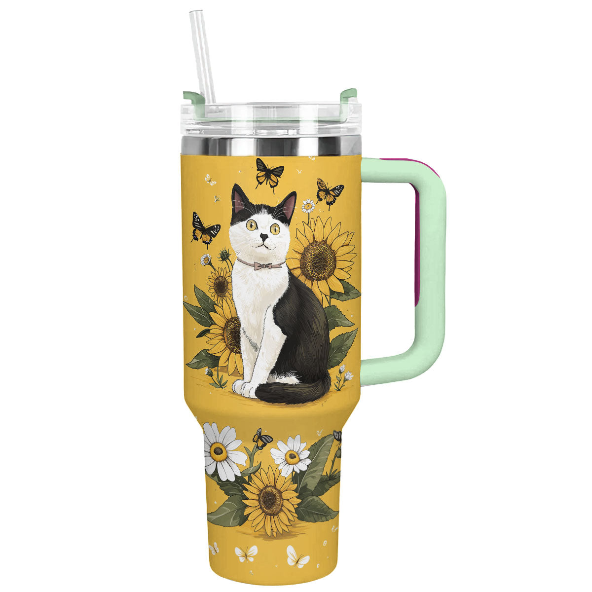 Shineful Tumbler - Sunflower Cat