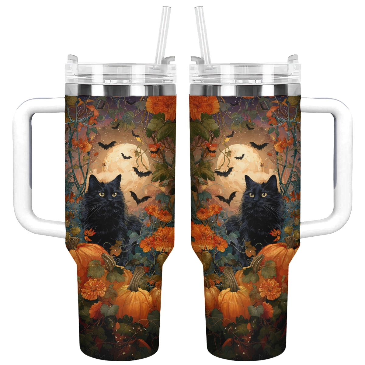 Shineful Tumbler Cat Autumn Enchantress