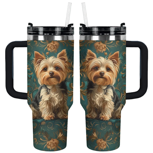 Shineful Tumbler Yorkie Regal Yorkie Elegance
