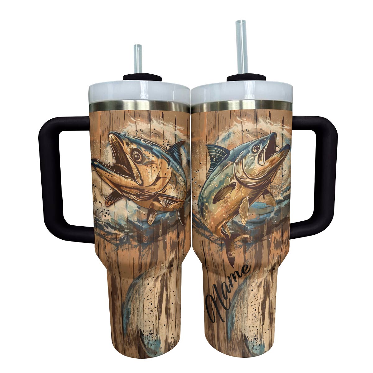 Shineful Tumbler Personalized Strength Bluefin Tuna