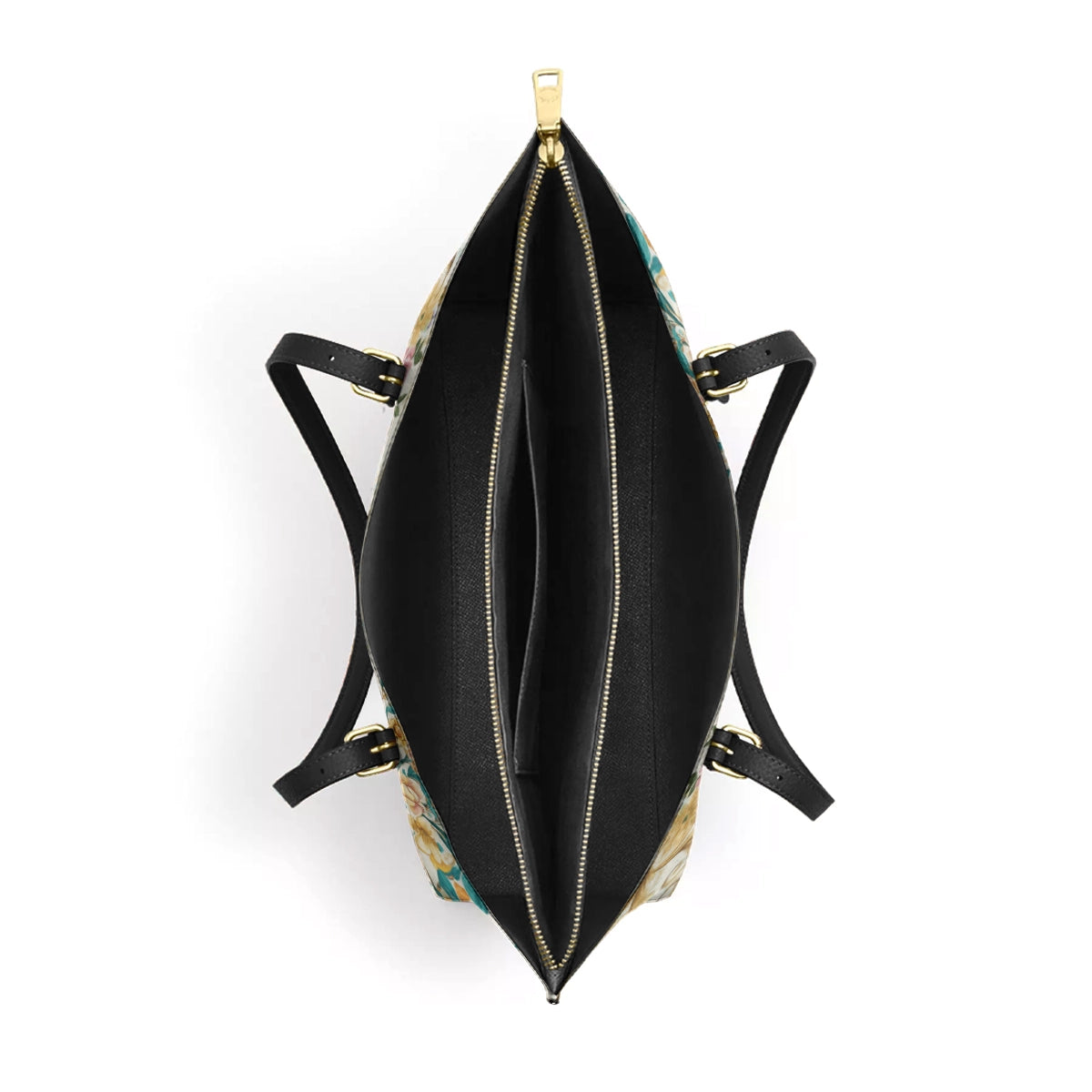 Shineful Leather Tote Bag - Macaw Enchantment