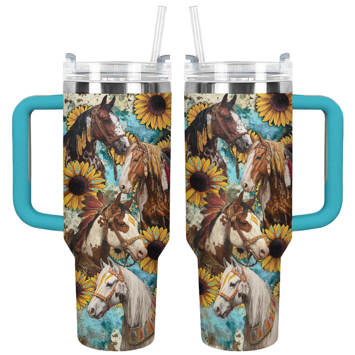 Shineful Tumbler Tribal Sunrise Herd