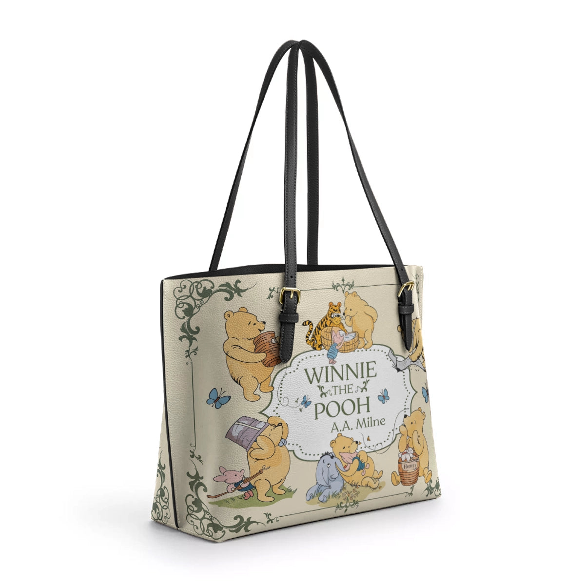 Shineful Leather Tote Bag Winnie’s Classic Charm
