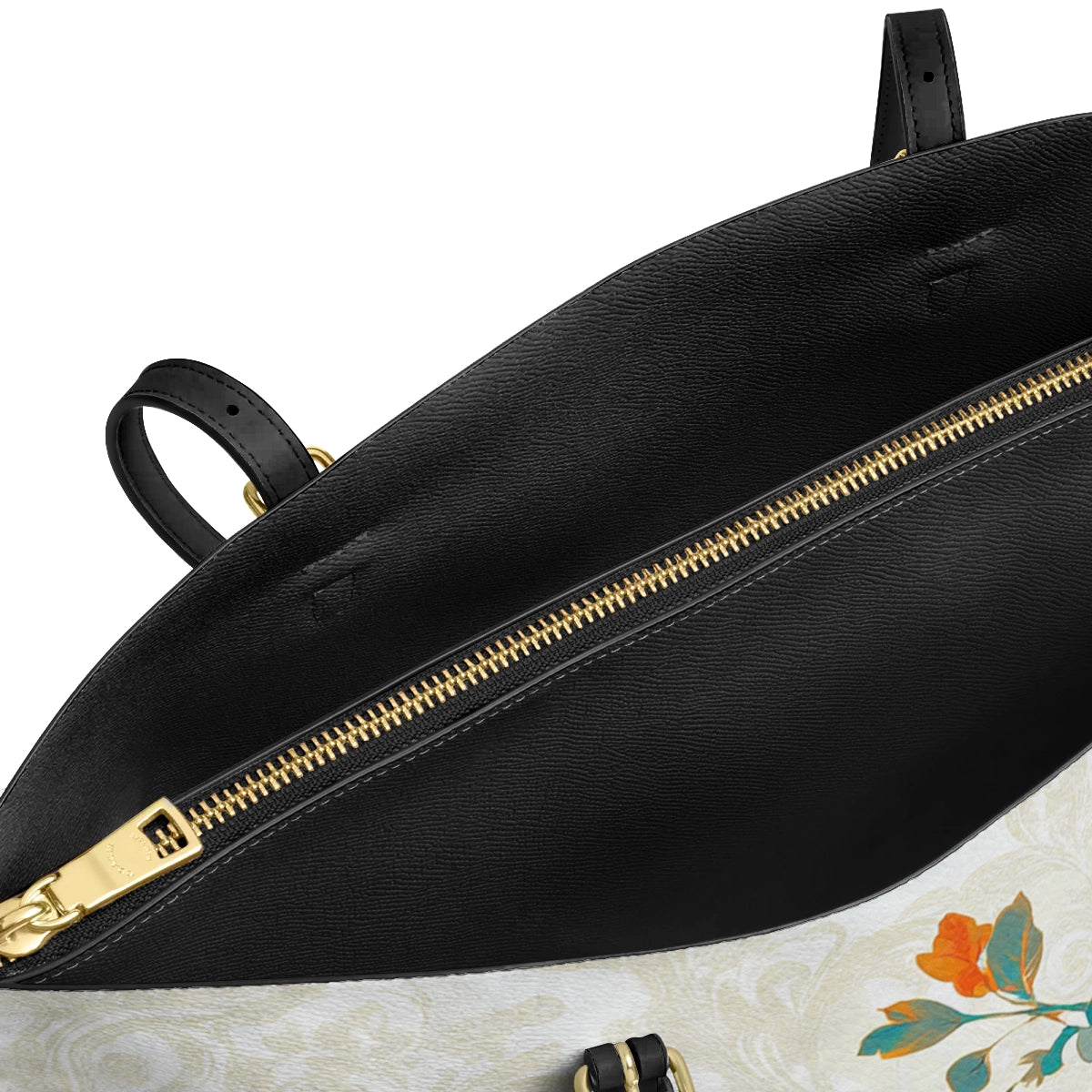 Shineful Leather Tote Bag - Hummingbird Harmony