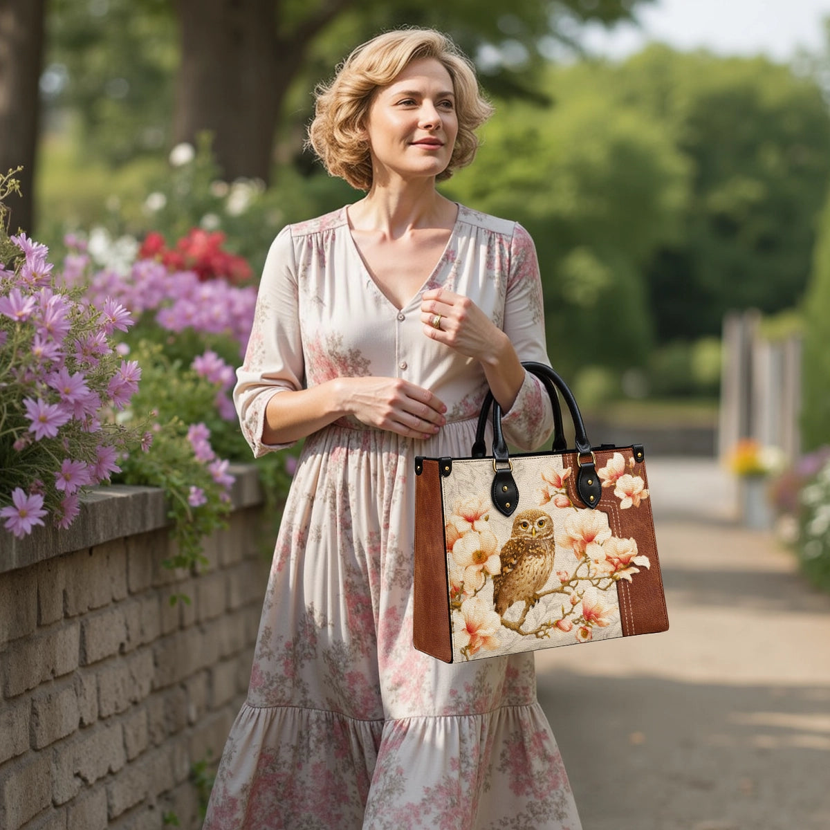 Shineful Leather Bag Wisdom In Bloom