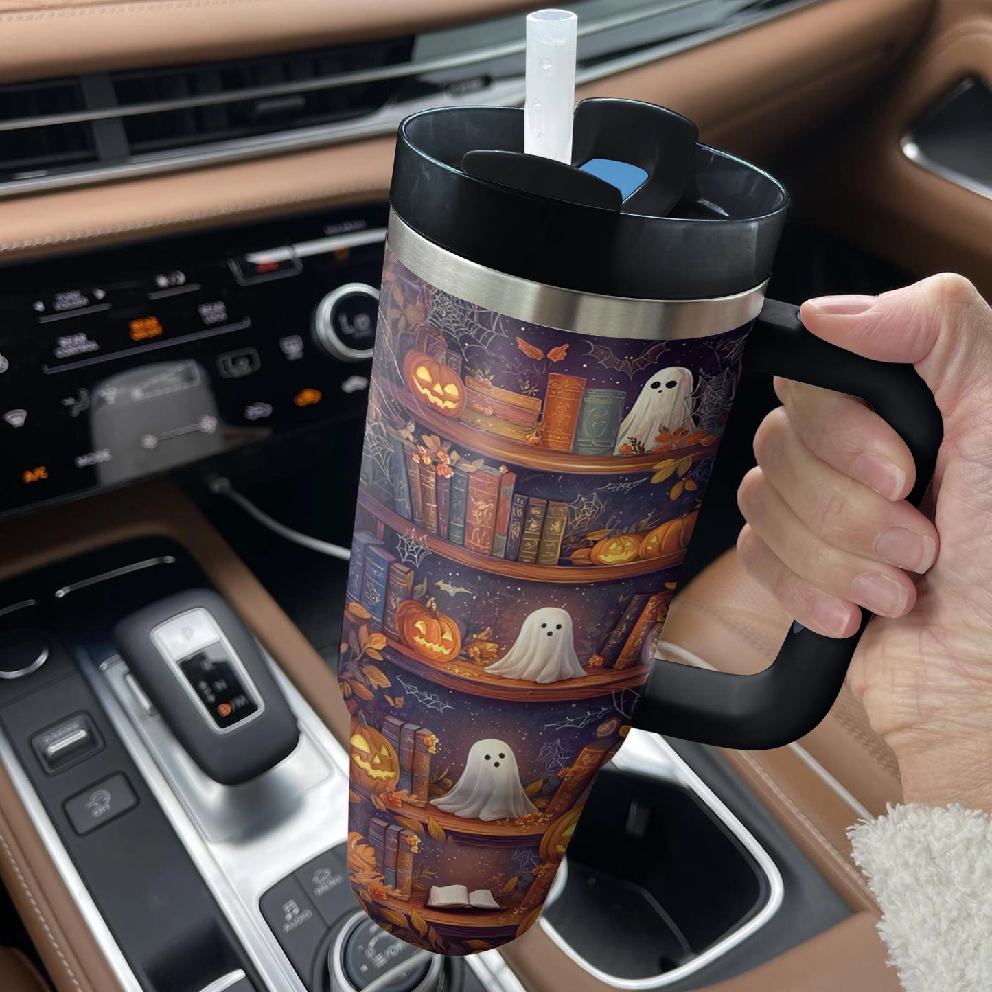 Shineful Tumbler Boo & Books