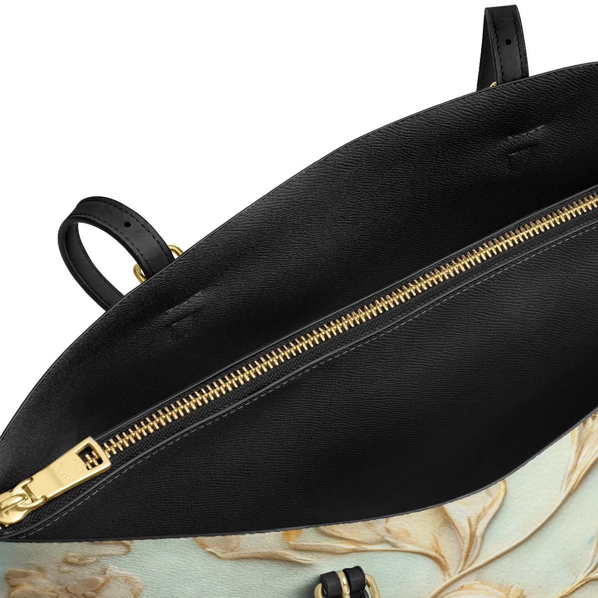 Shineful Leather Tote Bag - Hummingbird Whisper