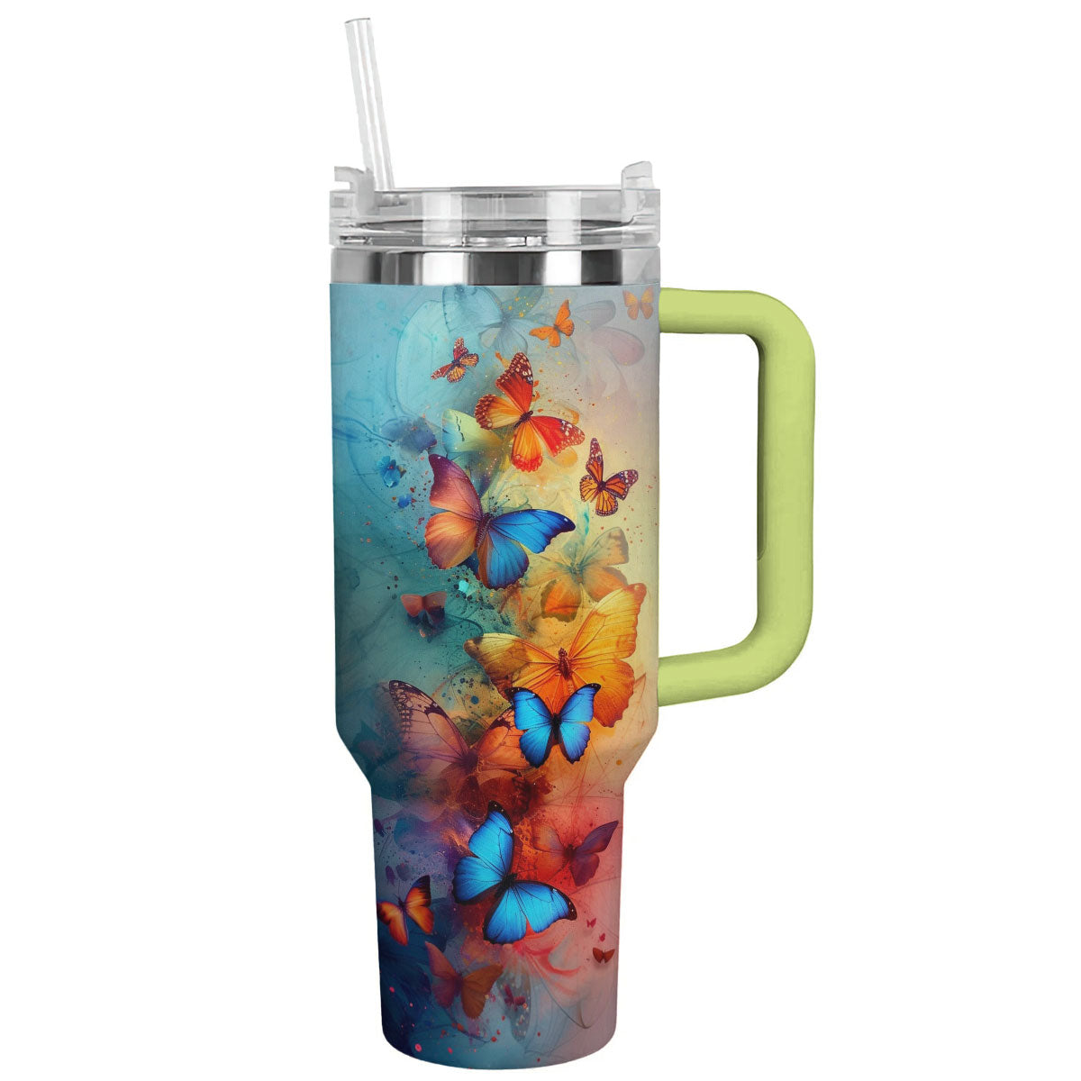 Shineful Tumbler Colorful Butterflies Ver2