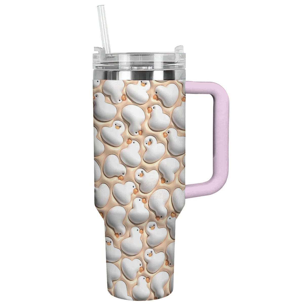 Shineful Tumbler Puffy Ducks