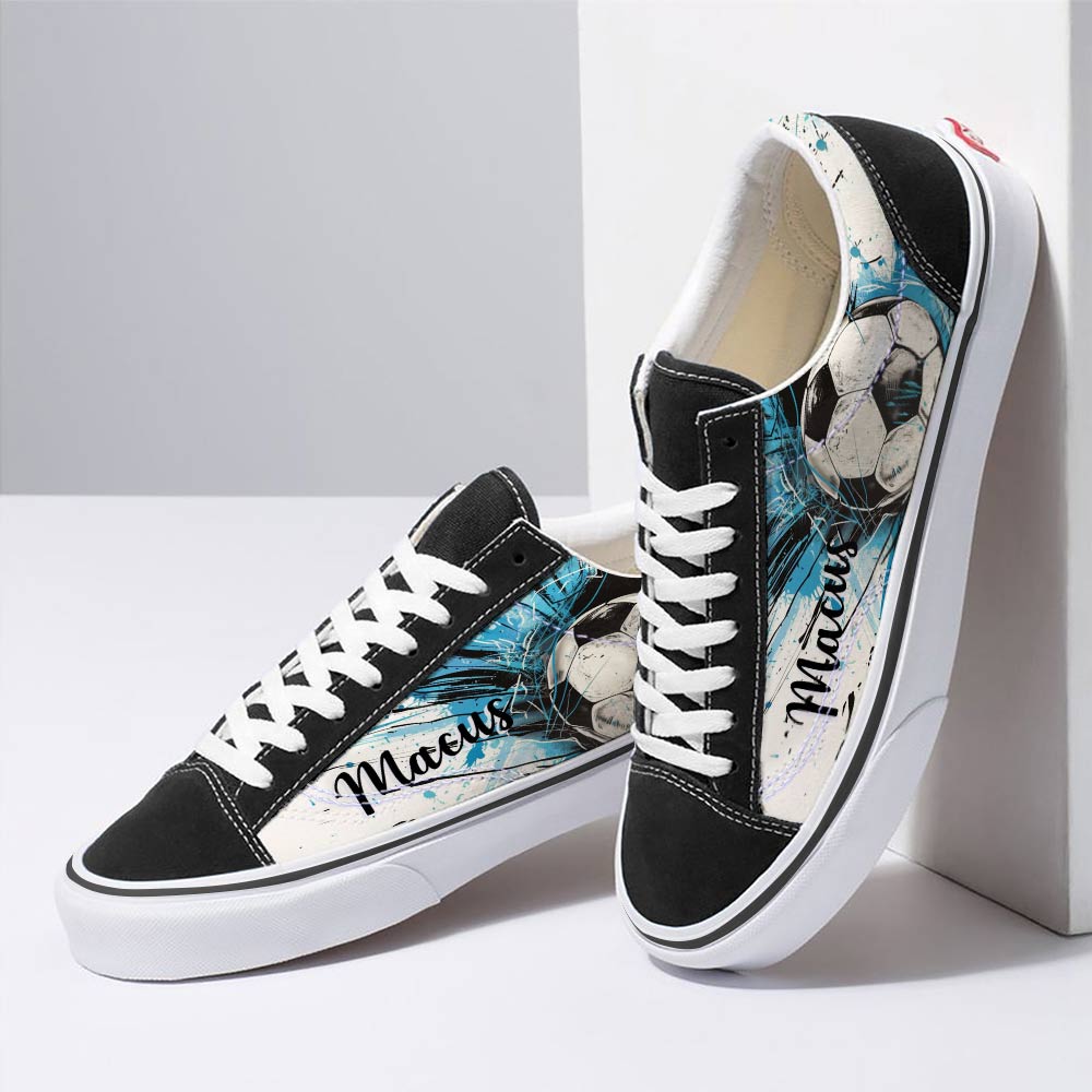 Shineful Sneakers Soccer Personalized