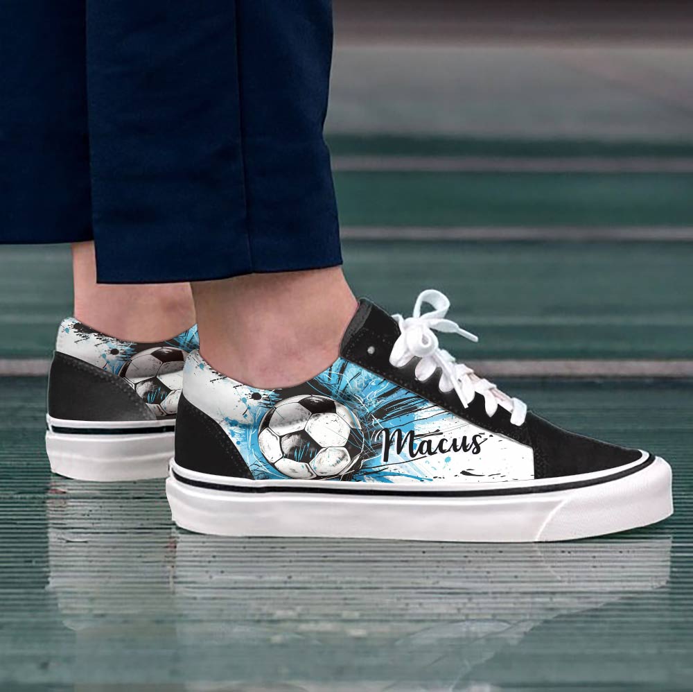 Shineful Sneakers Soccer Personalized