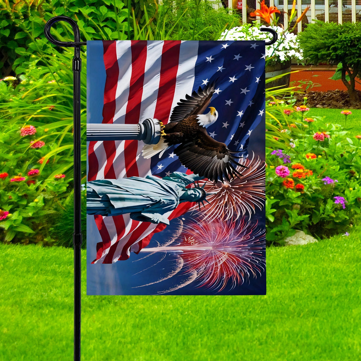 Shineful Bundle Garage and Garden Flag - The American Standard