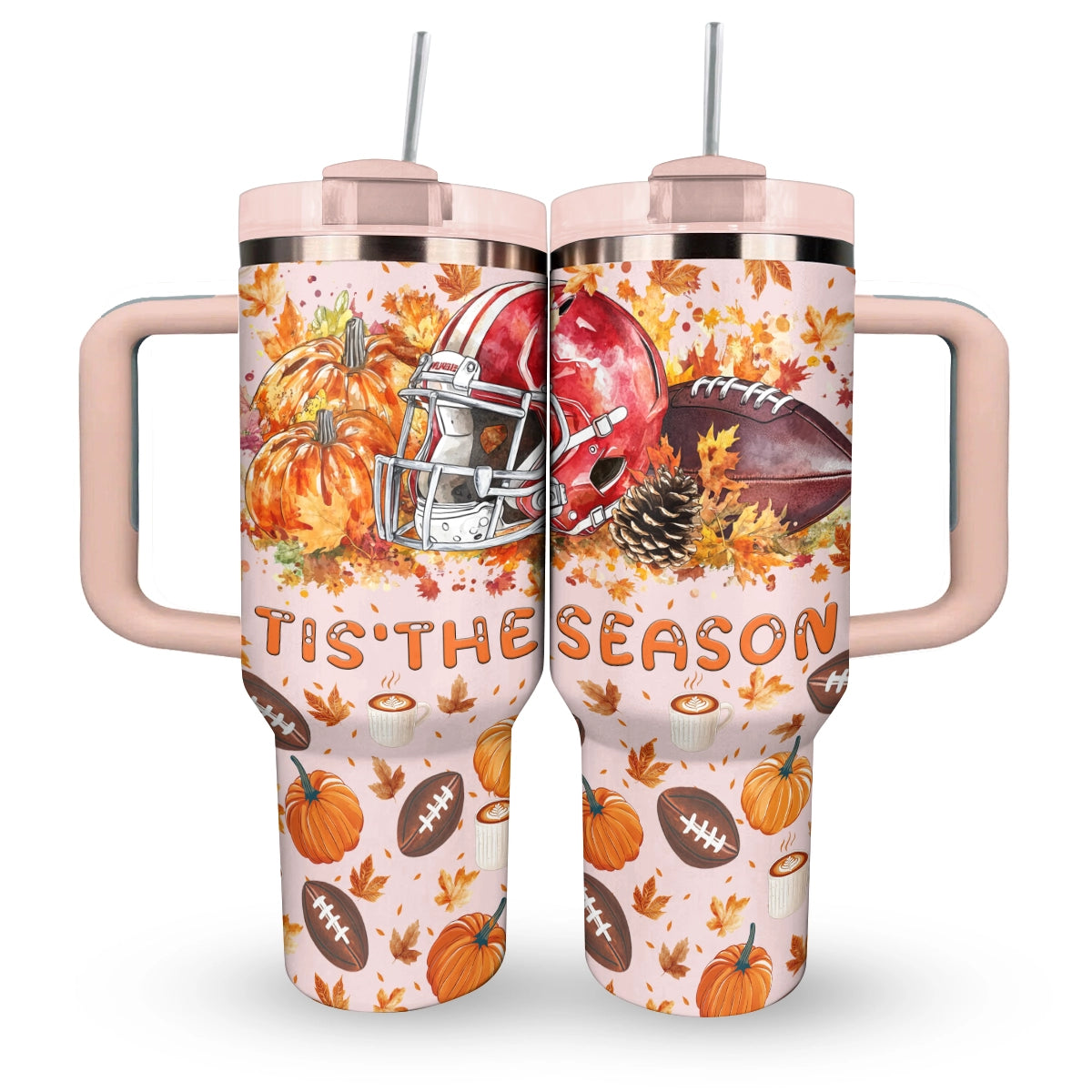 Shineful Tumbler Football Harvest Huddle