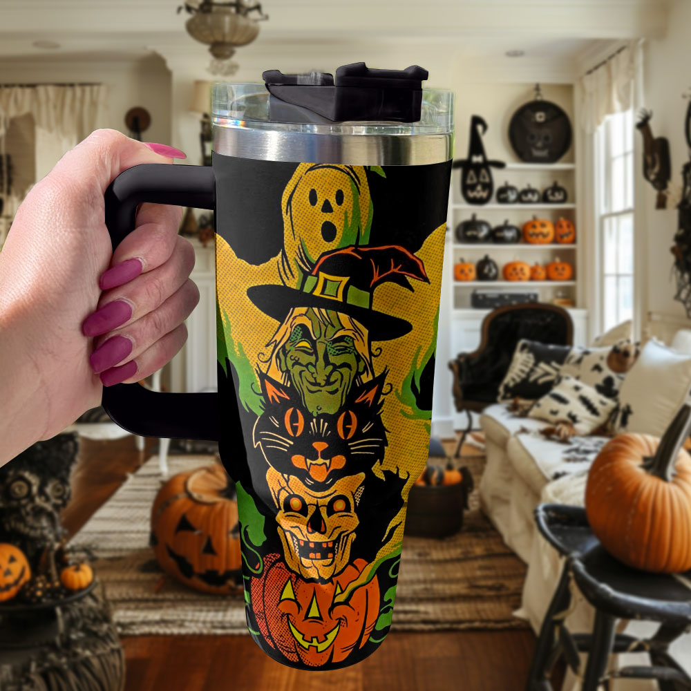 Shineful Tumbler Halloween Spooky Stack