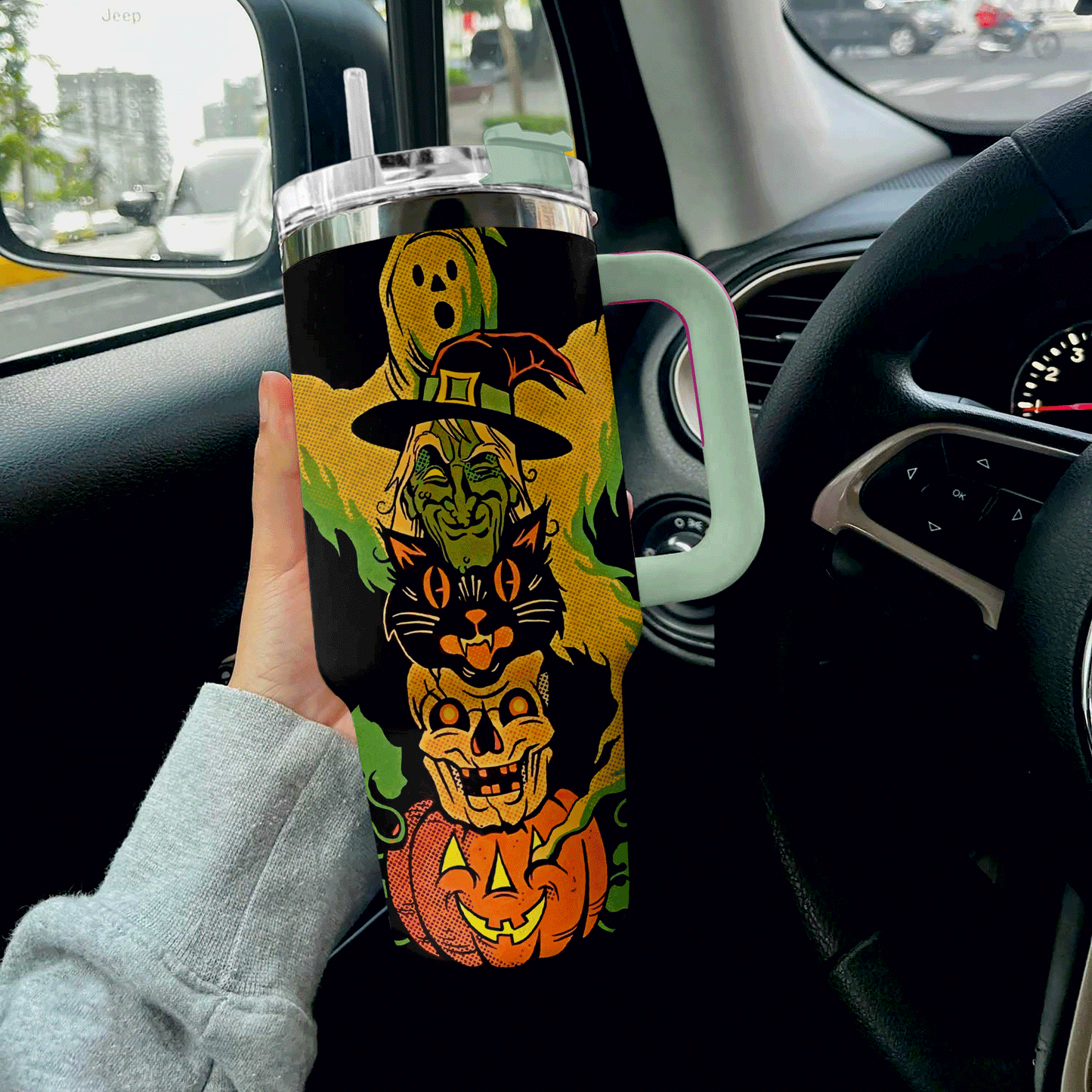 Shineful Tumbler Halloween Spooky Stack