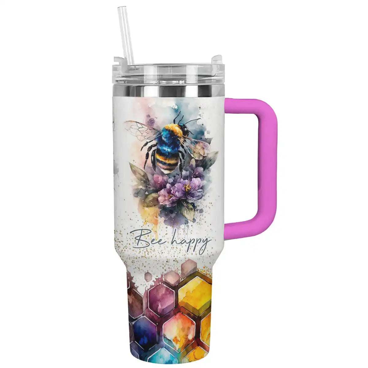 Shineful Tumbler Bee Happy