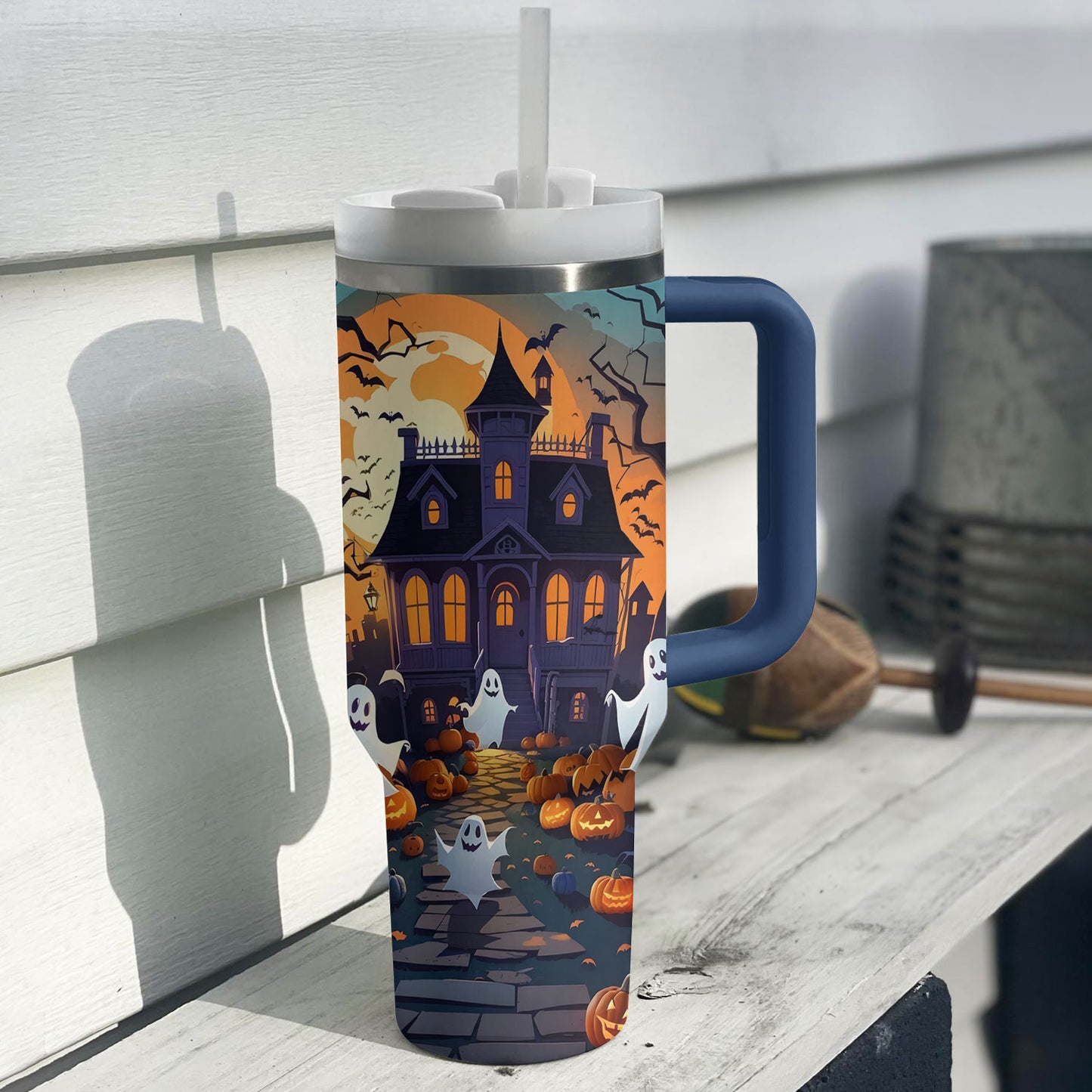 Shineful Tumbler Haunted Night Halloween