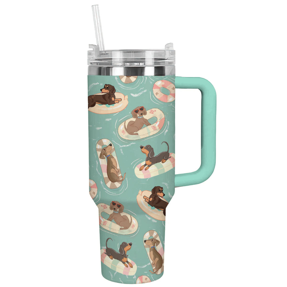Shineful Tumbler Swimming Pool Dachshund