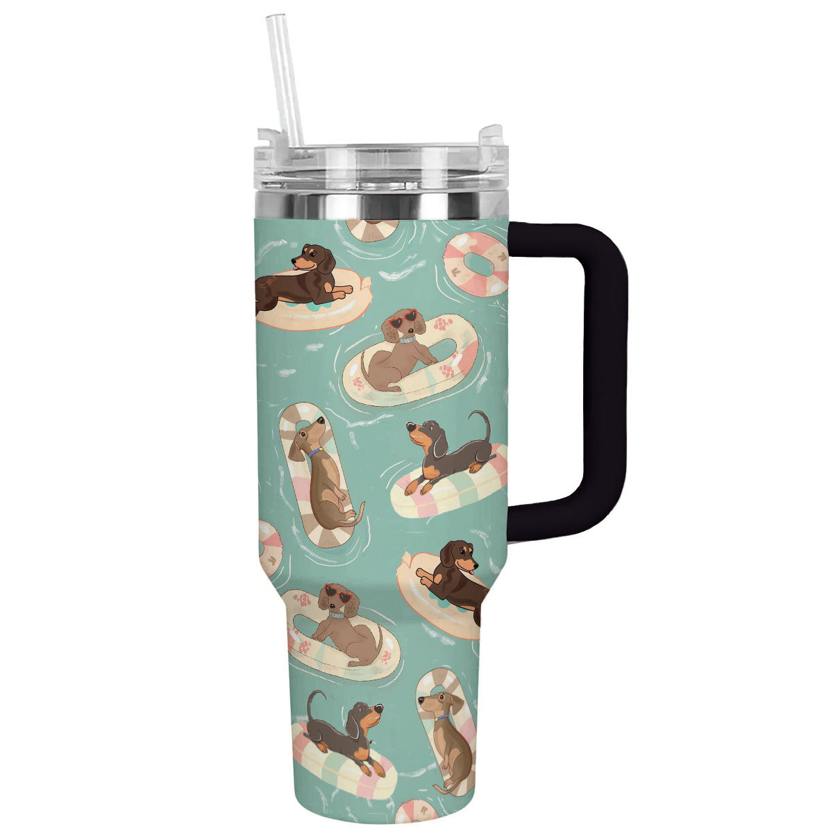 Shineful Tumbler Swimming Pool Dachshund