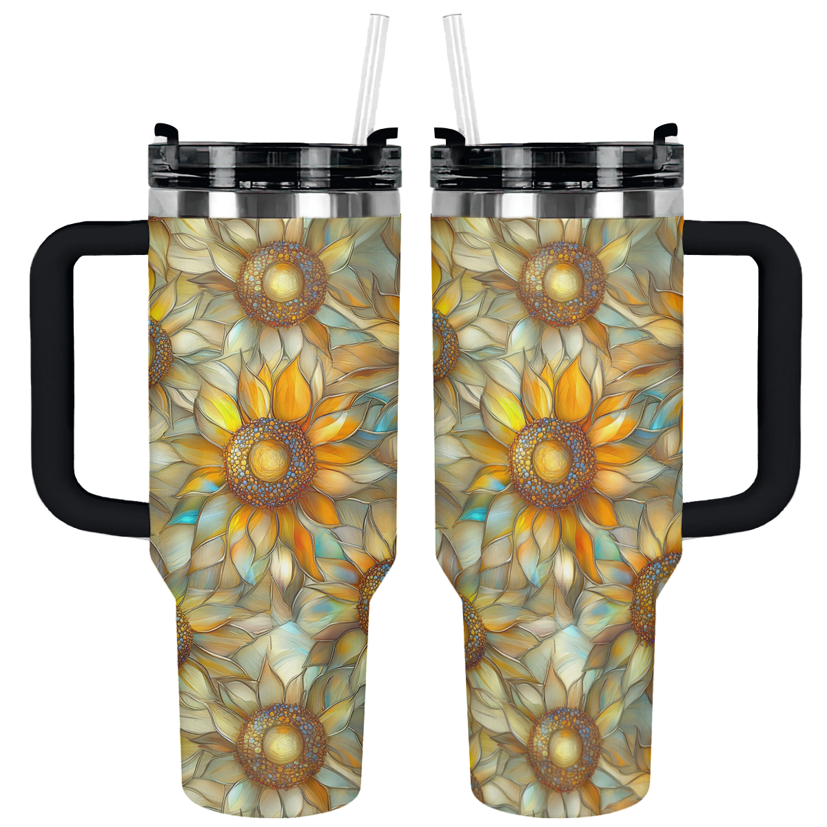 Shineful Tumbler Sunlit Crystal Sunflower