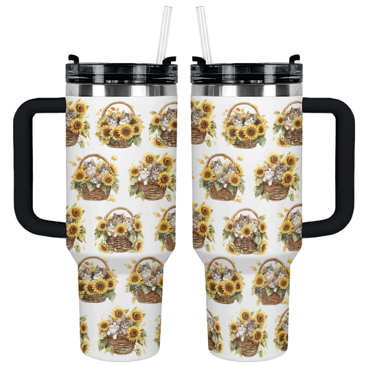 Shineful Tumbler Sunny Cat Basket Delight