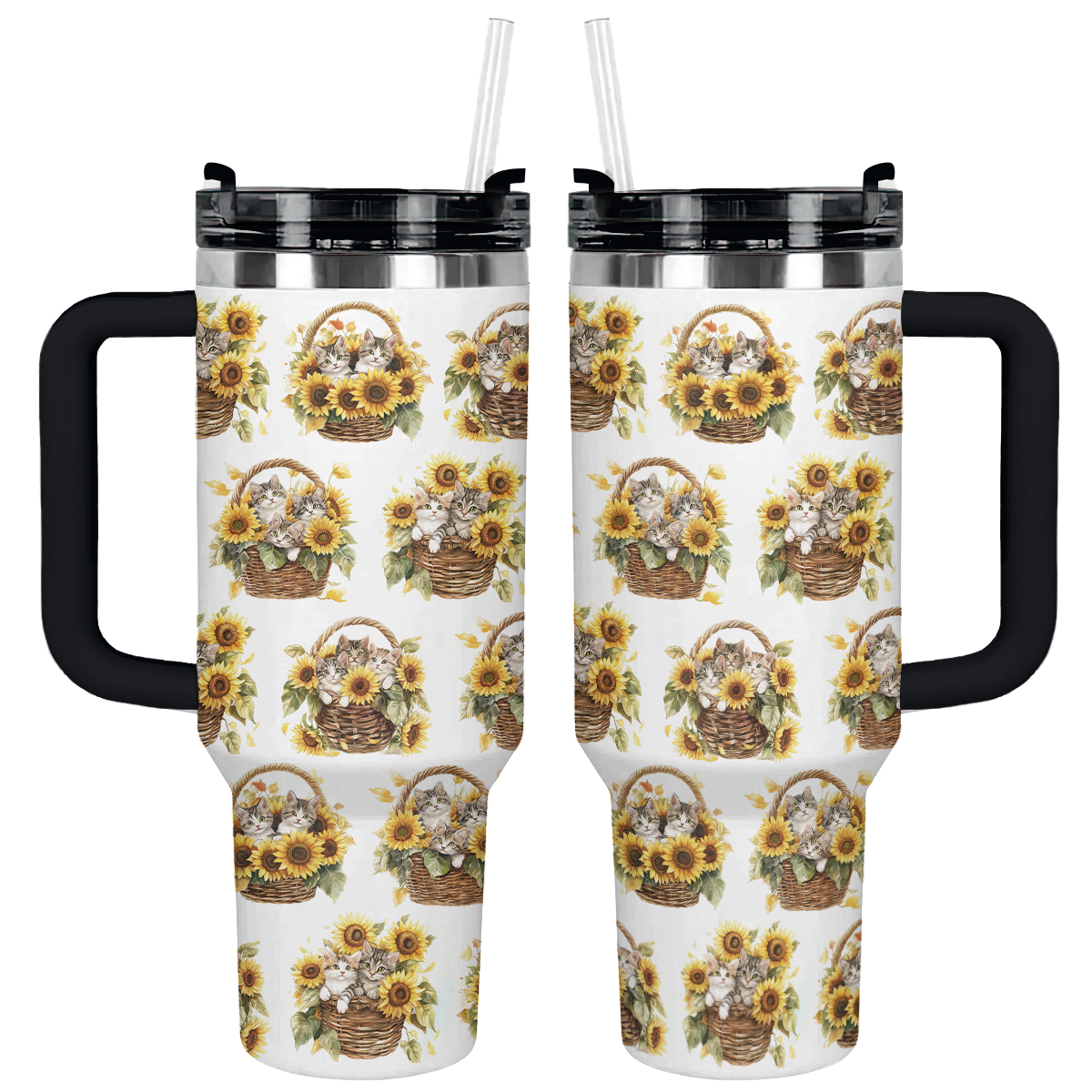 Shineful Tumbler Sunny Cat Basket Delight