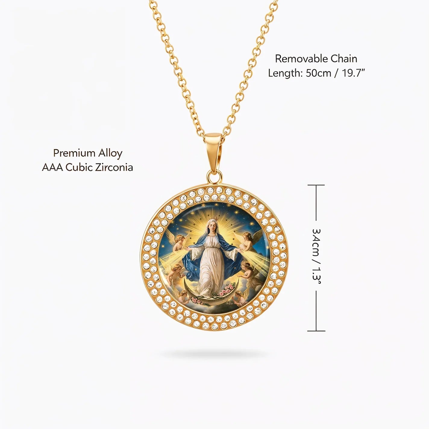 Shineful Necklace Heavenly Grace Medallion