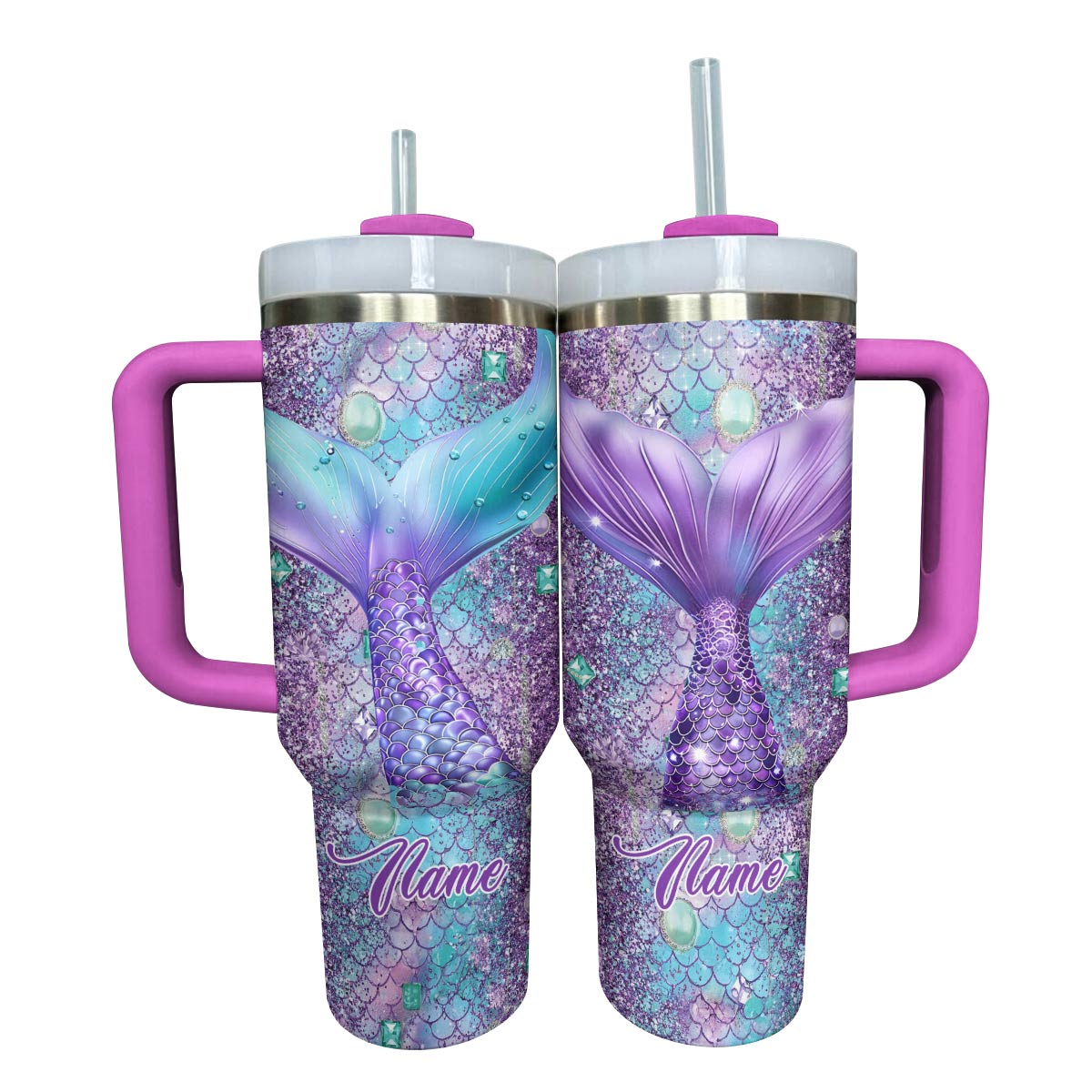 Shineful Tumbler Personalized Charming Mermaid