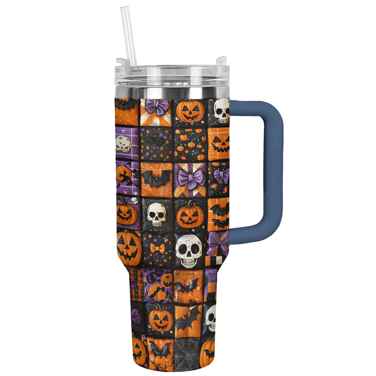 Shineful Tumbler Halloween Patchwork