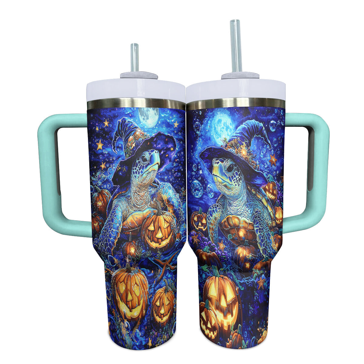 Shineful Tumbler Sea Turtle Witch