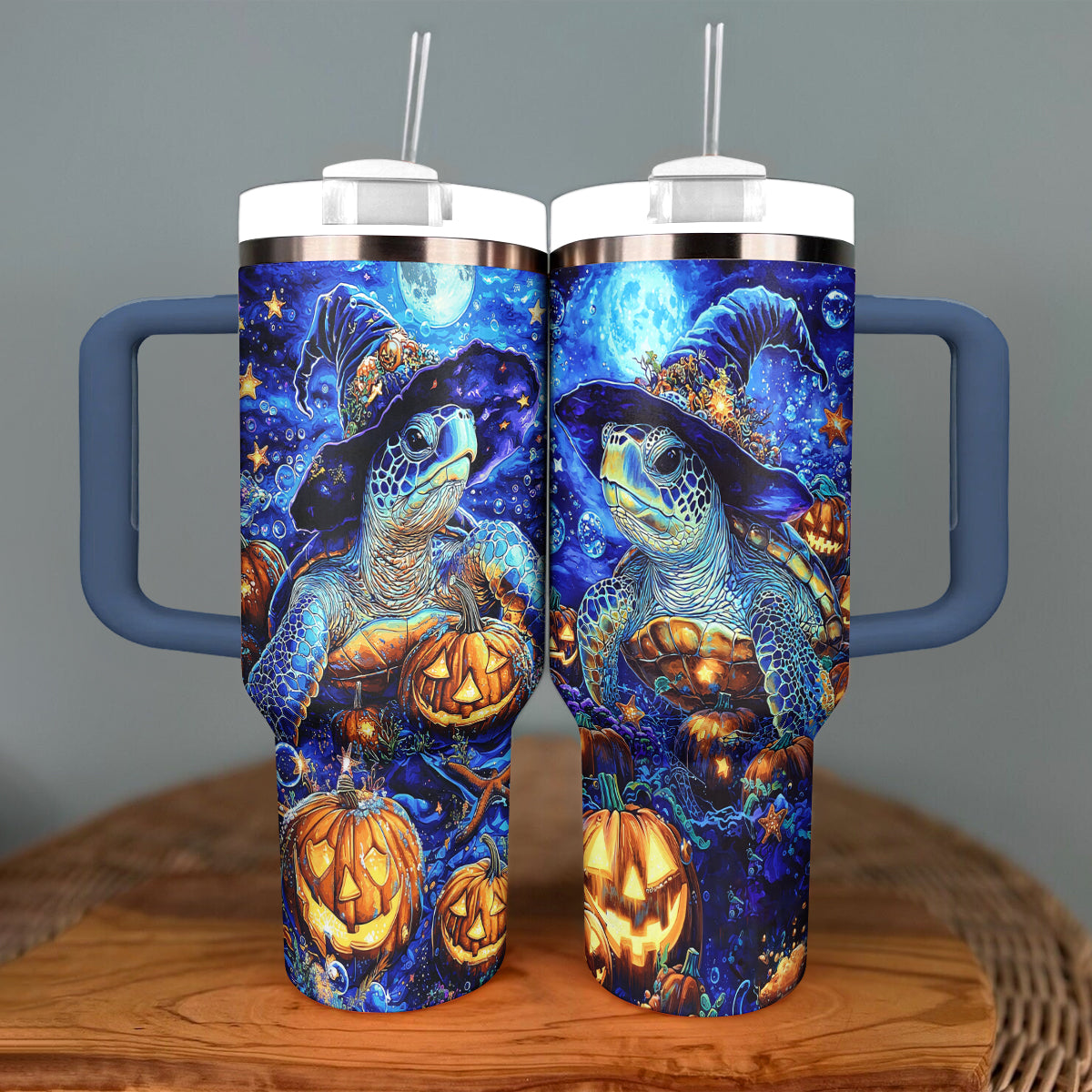 Shineful Tumbler Sea Turtle Witch