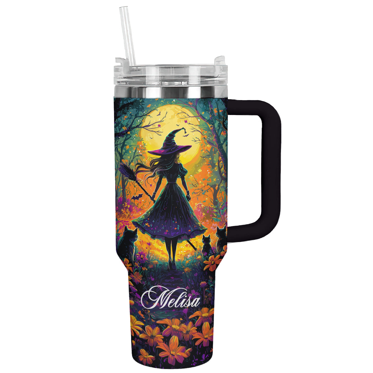 Shineful Tumbler Personalized The Lone Witch