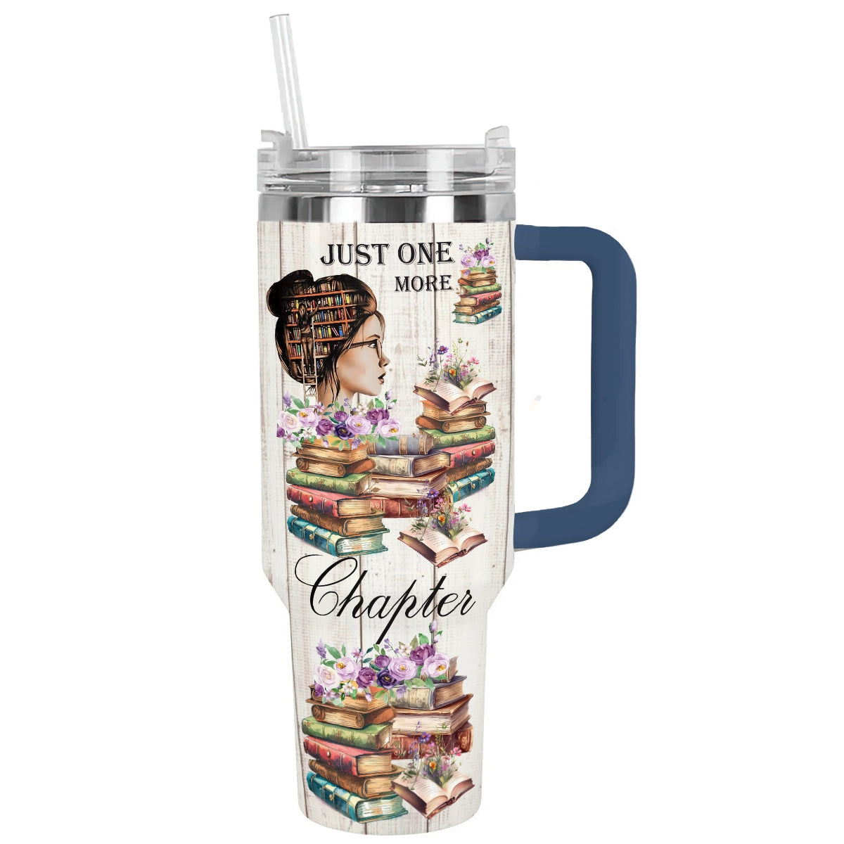 Shineful Tumbler Just One More Chapter