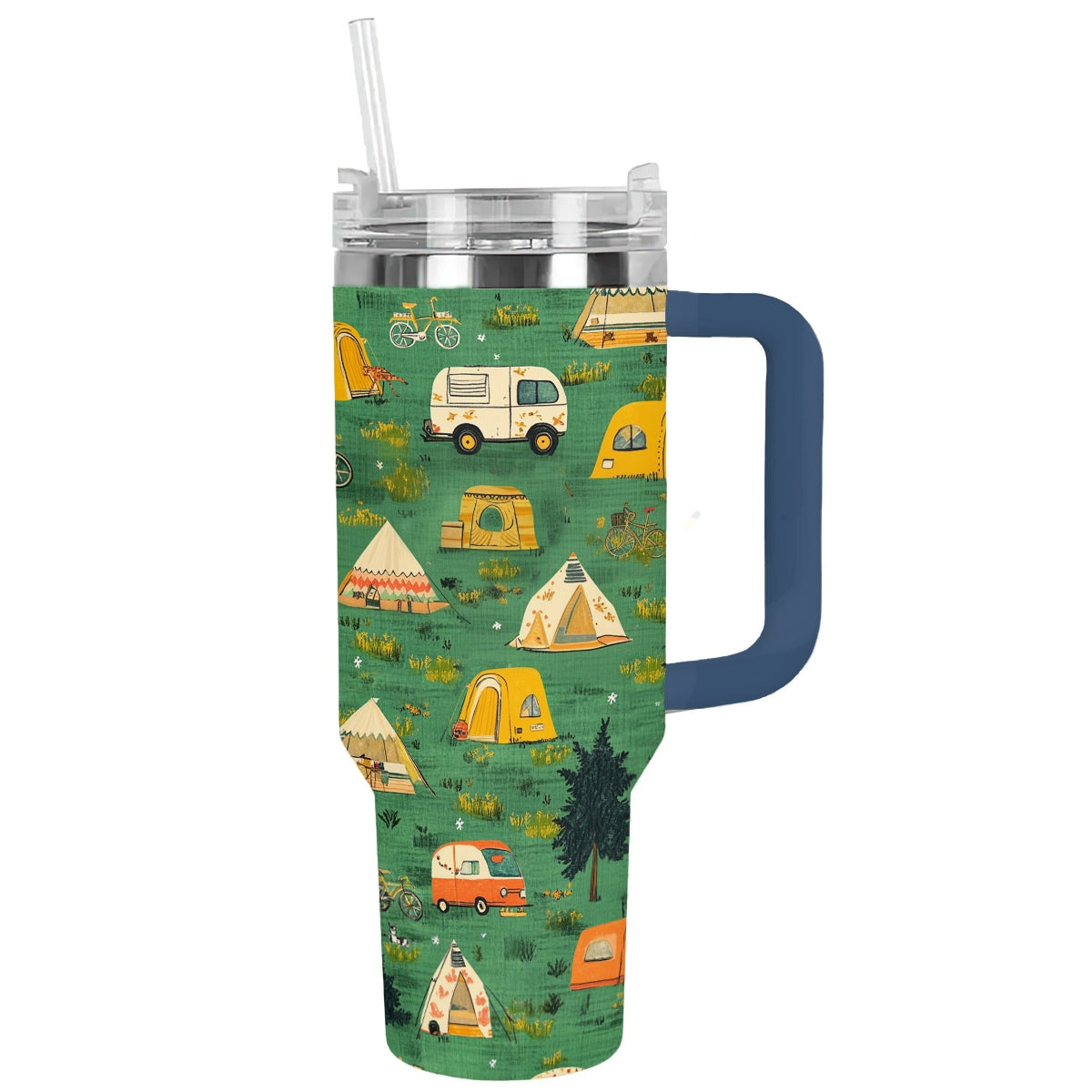 Shineful Tumbler Camper's Joy