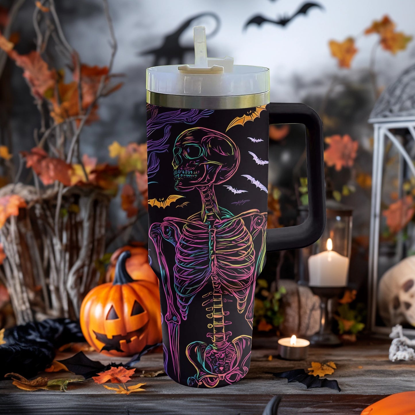 Shineful Tumbler Halloween "Bone Appetit"